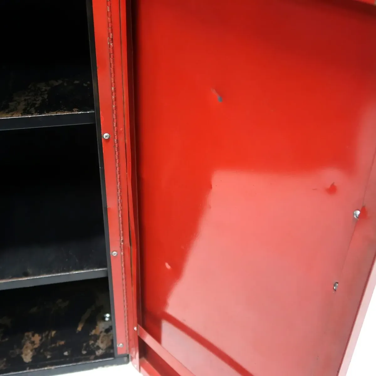 Motorcraft ビンテージ パーツキャビネット