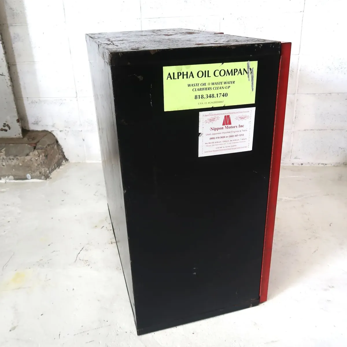 Motorcraft ビンテージ パーツキャビネット