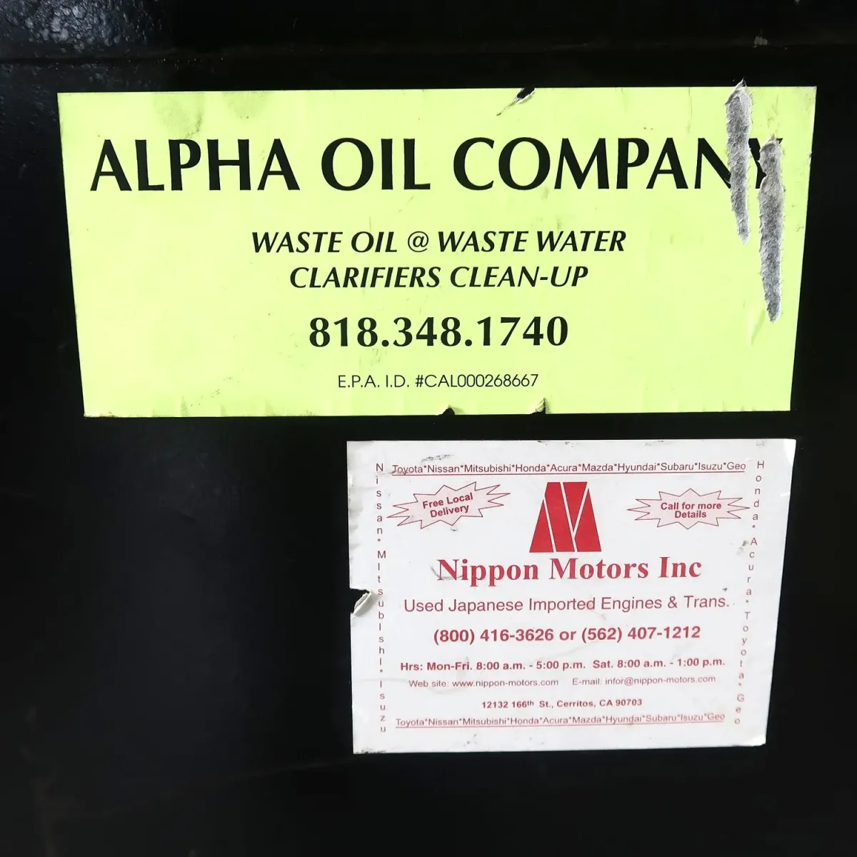 Motorcraft ビンテージ パーツキャビネット