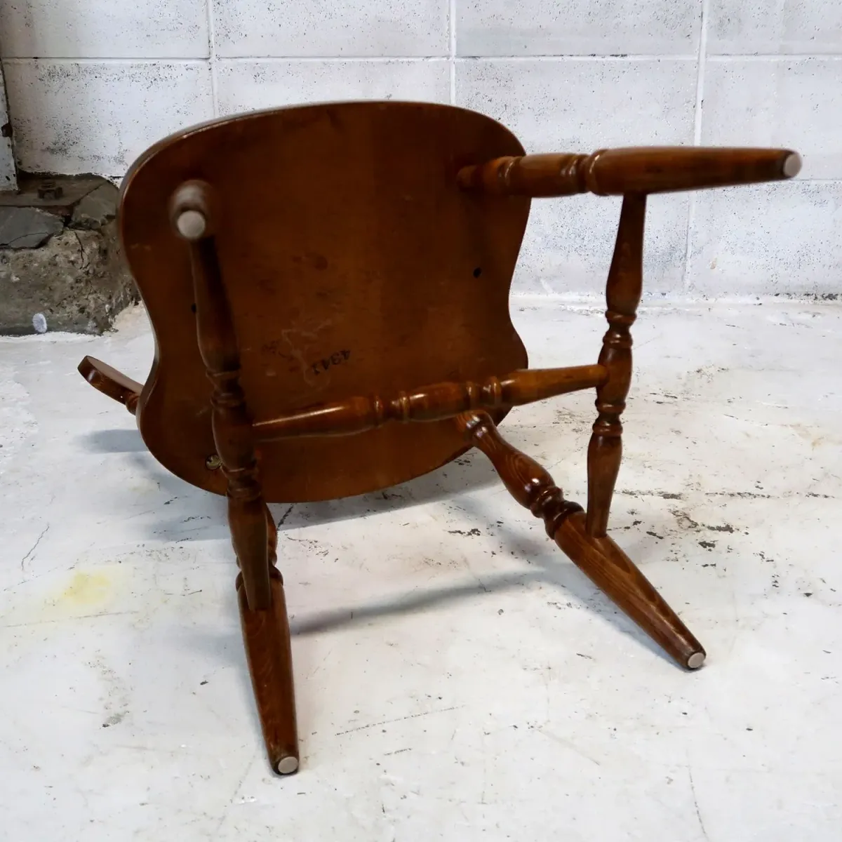 アンティーク ウッドチェア