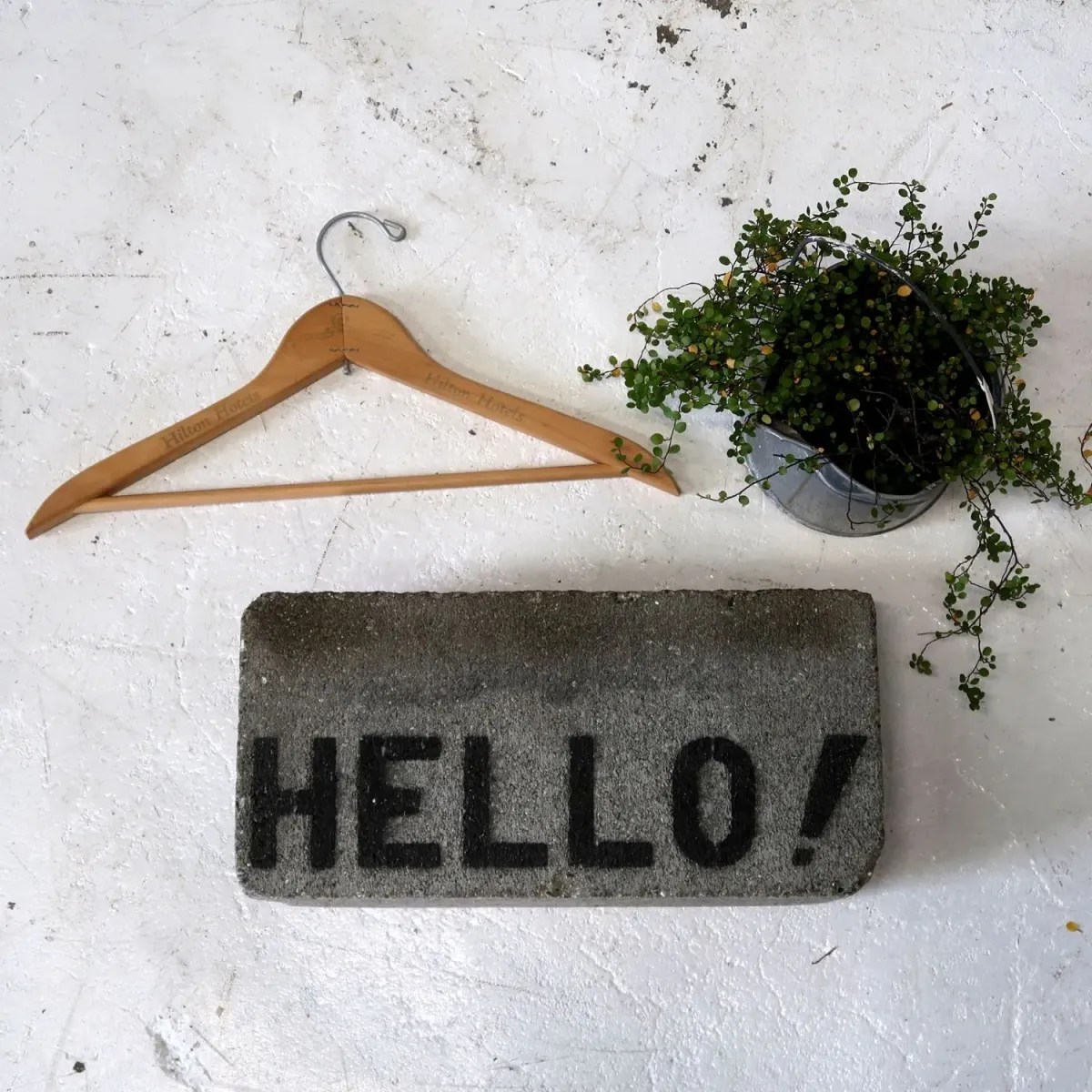 Hilton Hotels ビンテージ ウッドハンガー