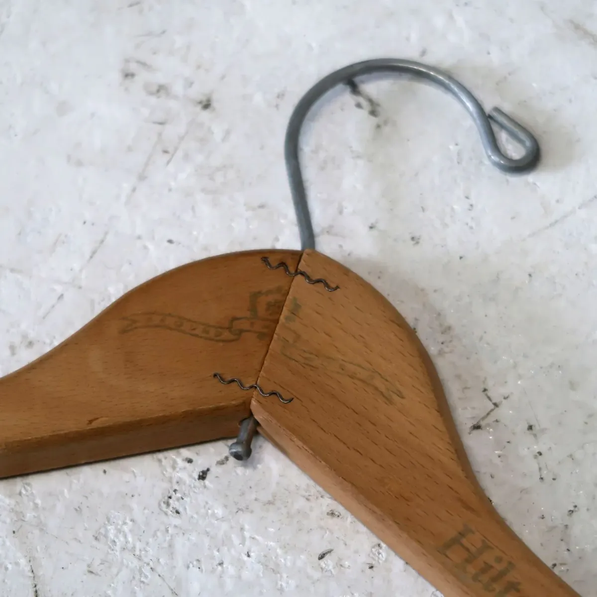 Hilton Hotels ビンテージ ウッドハンガー