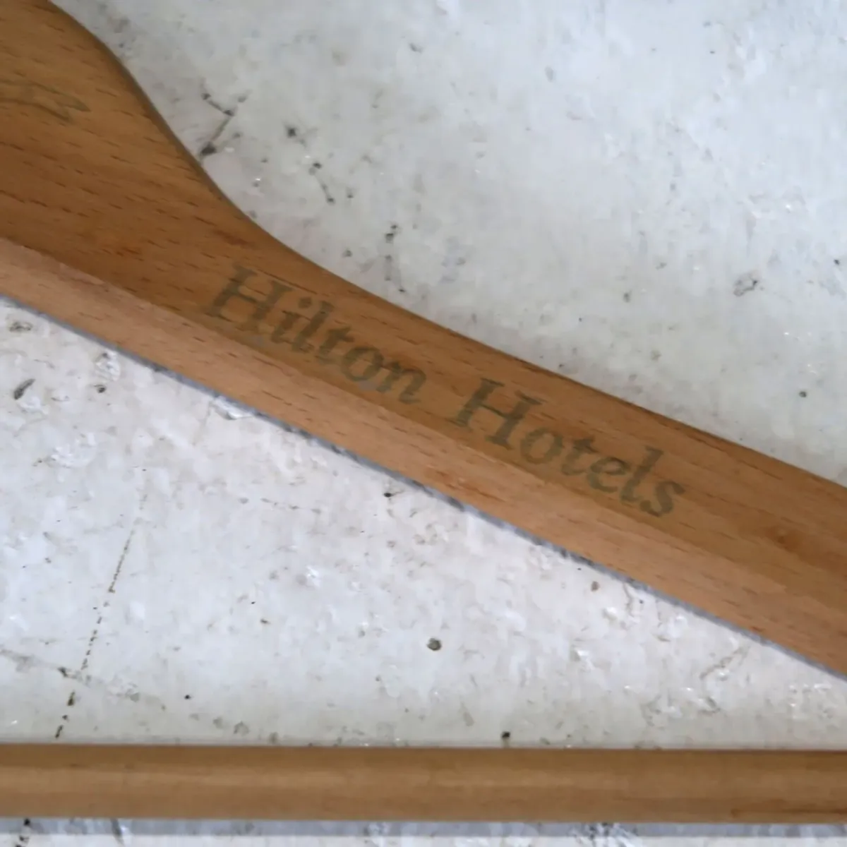 Hilton Hotels ビンテージ ウッドハンガー