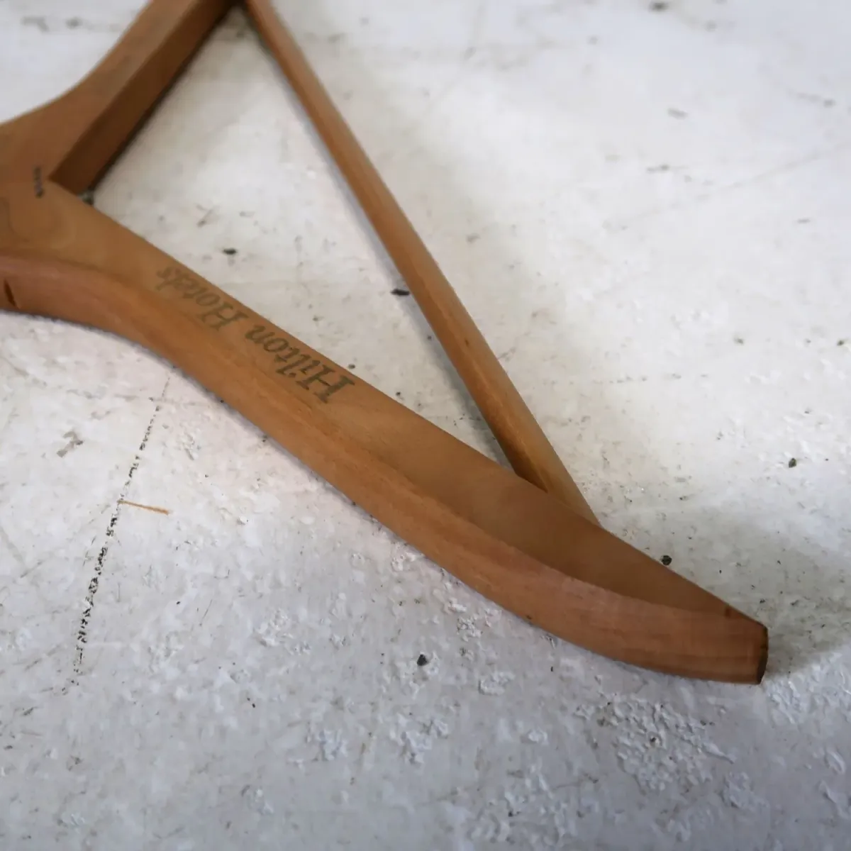 Hilton Hotels ビンテージ ウッドハンガー