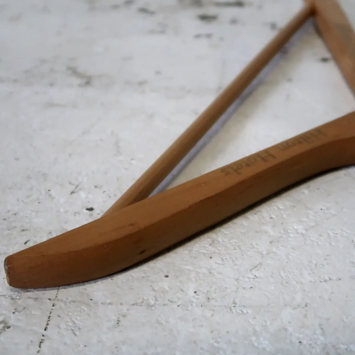 Hilton Hotels ビンテージ ウッドハンガー