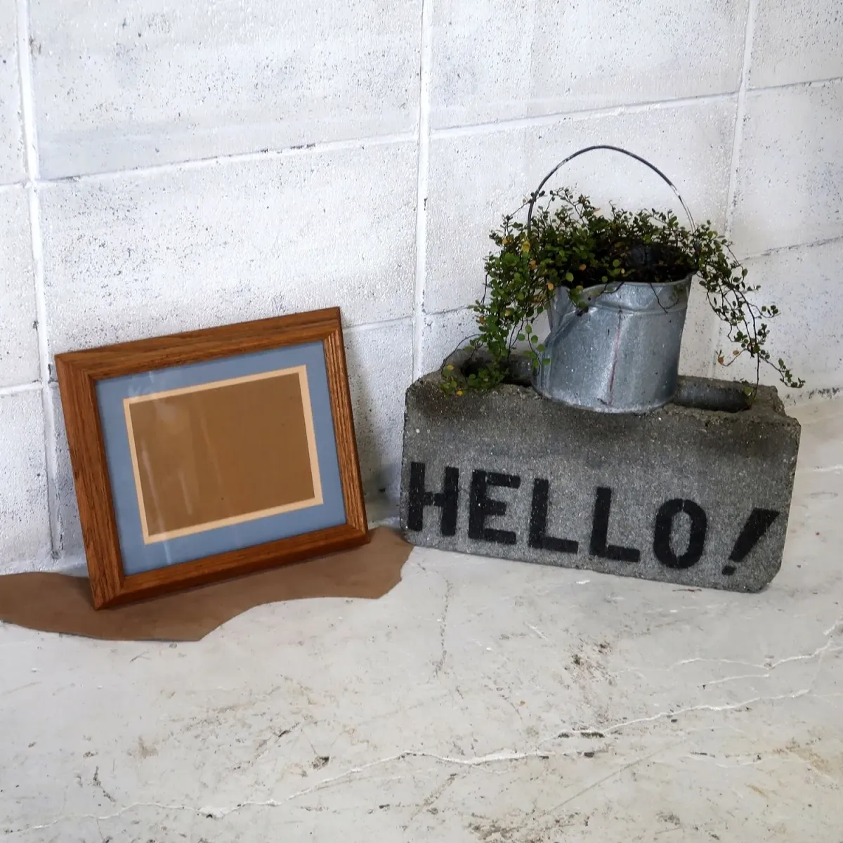 ビンテージ ウッドフレーム 額縁