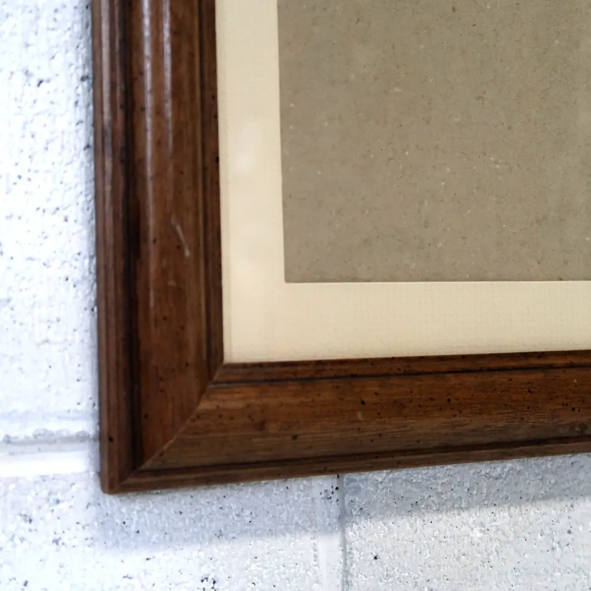 ビンテージ ウッドフレーム 額縁