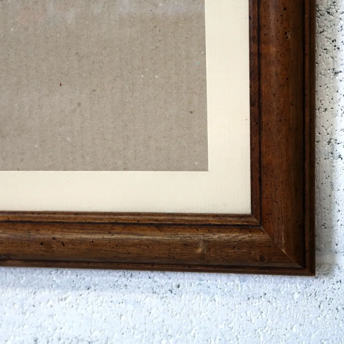 ビンテージ ウッドフレーム 額縁