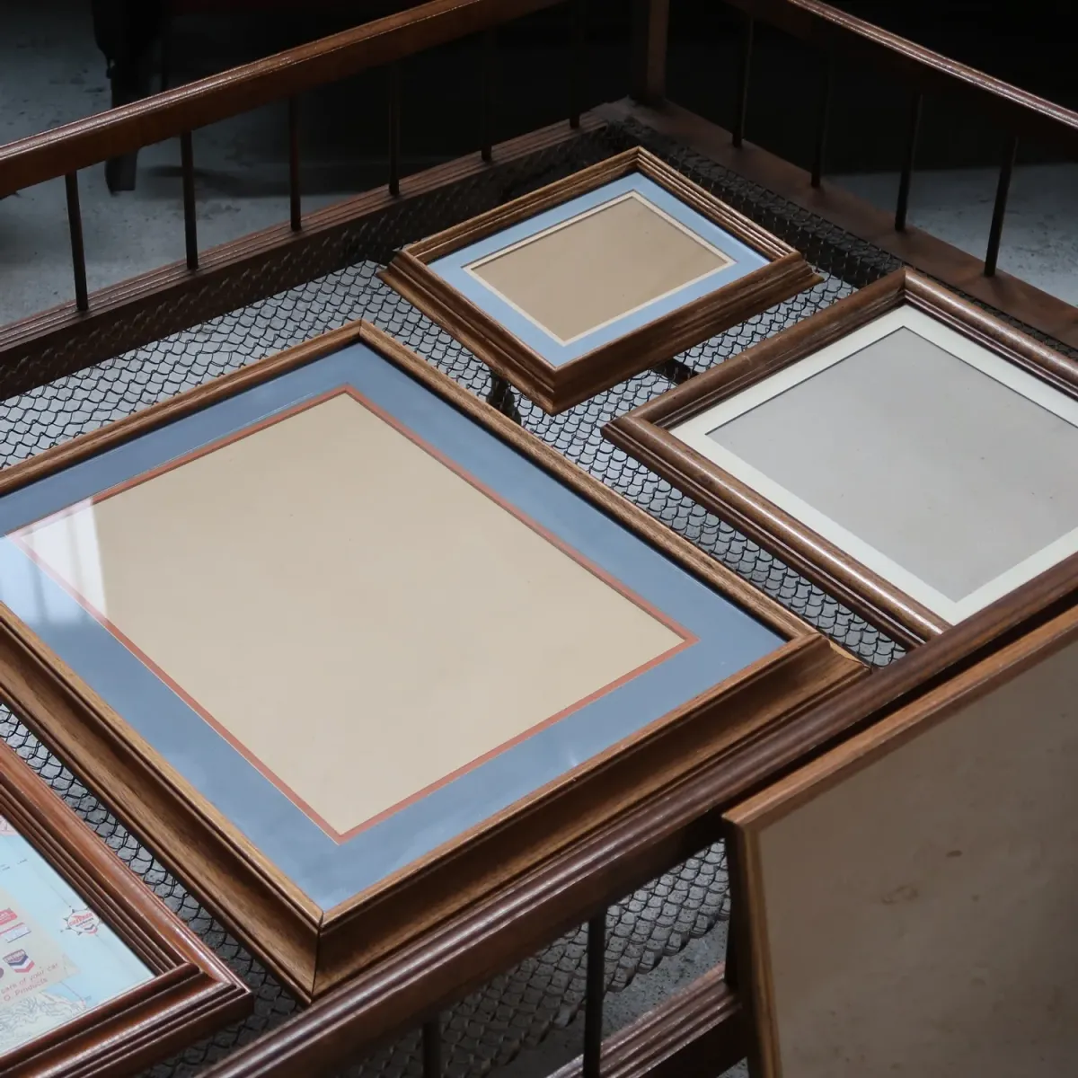 ビンテージ ウッドフレーム 額縁