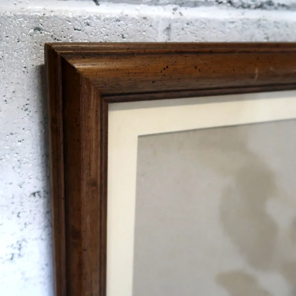ビンテージ ウッドフレーム 額縁
