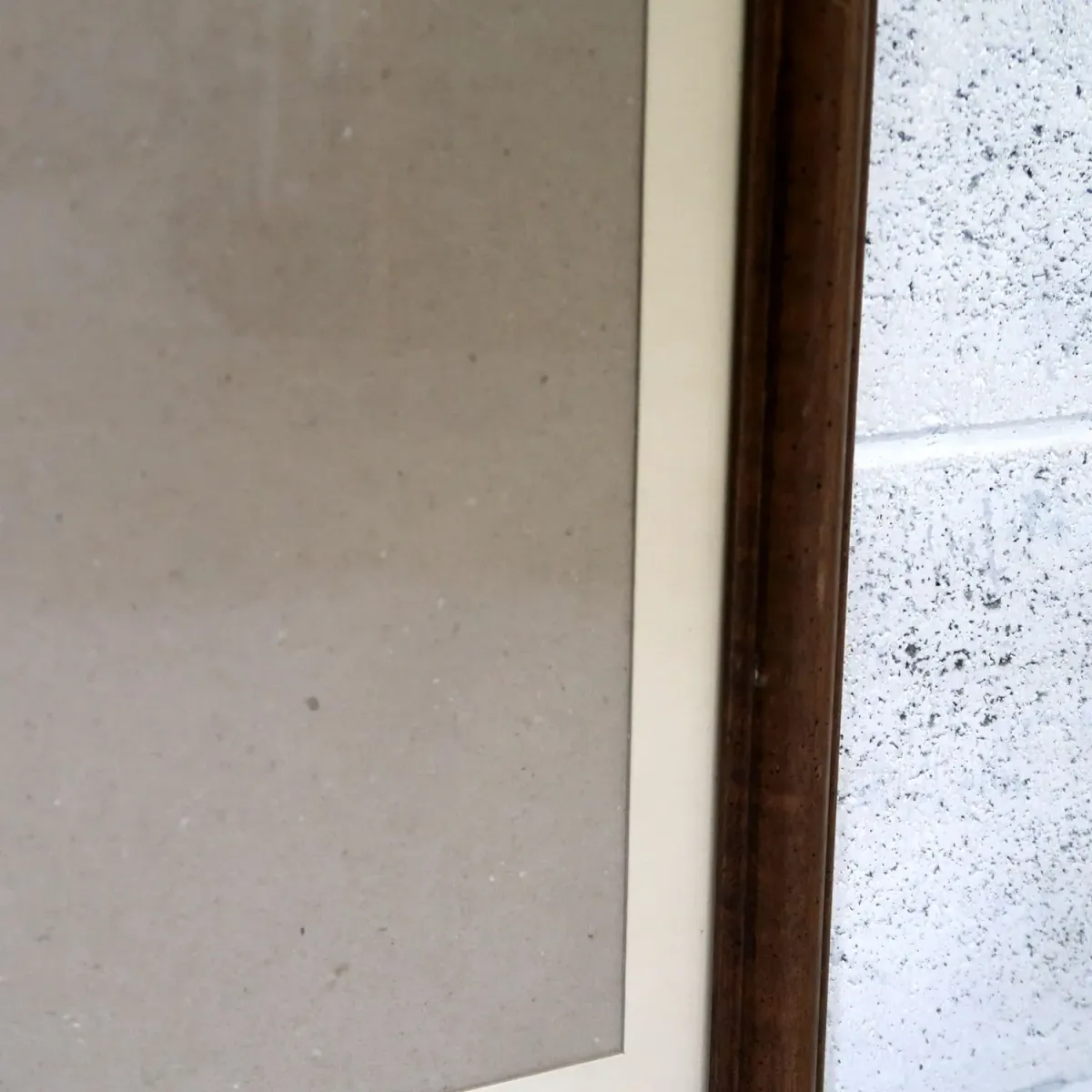 ビンテージ ウッドフレーム 額縁