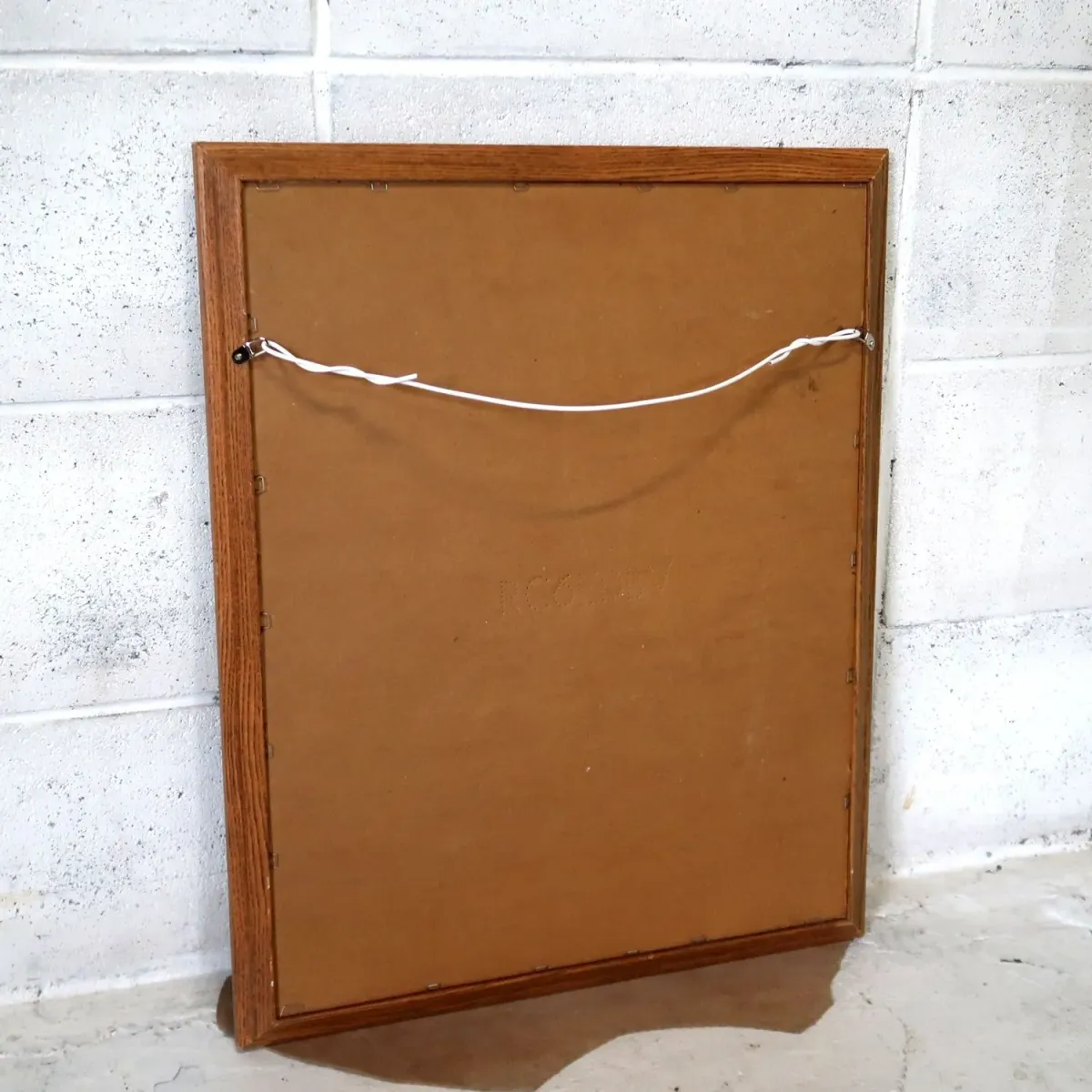 ビンテージ ウッドフレーム 額縁