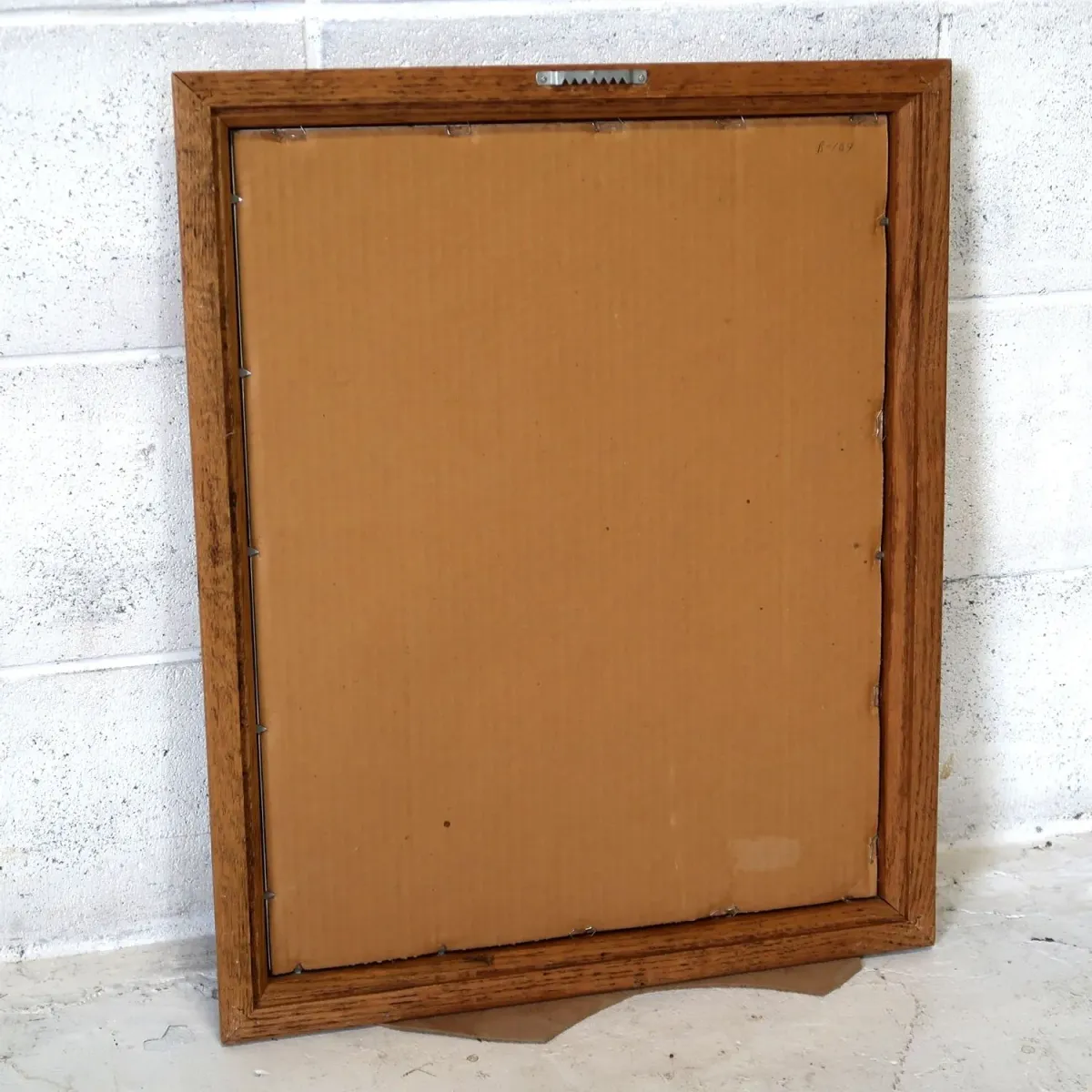 ビンテージ ウッドフレーム 額縁