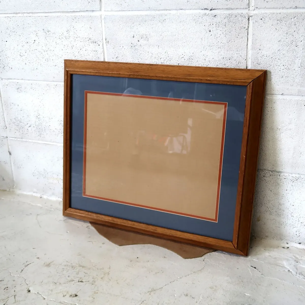 ビンテージ ウッドフレーム 額縁