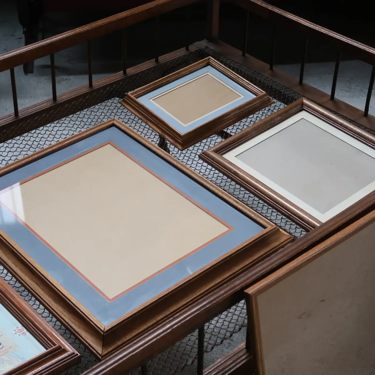 ビンテージ ウッドフレーム 額縁