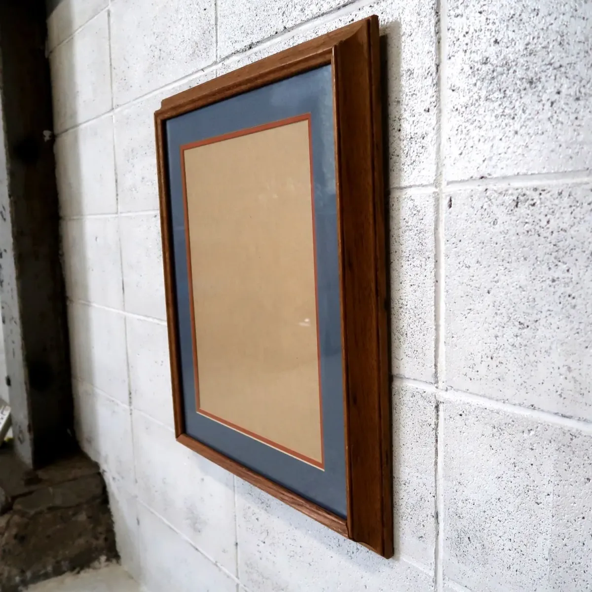 ビンテージ ウッドフレーム 額縁