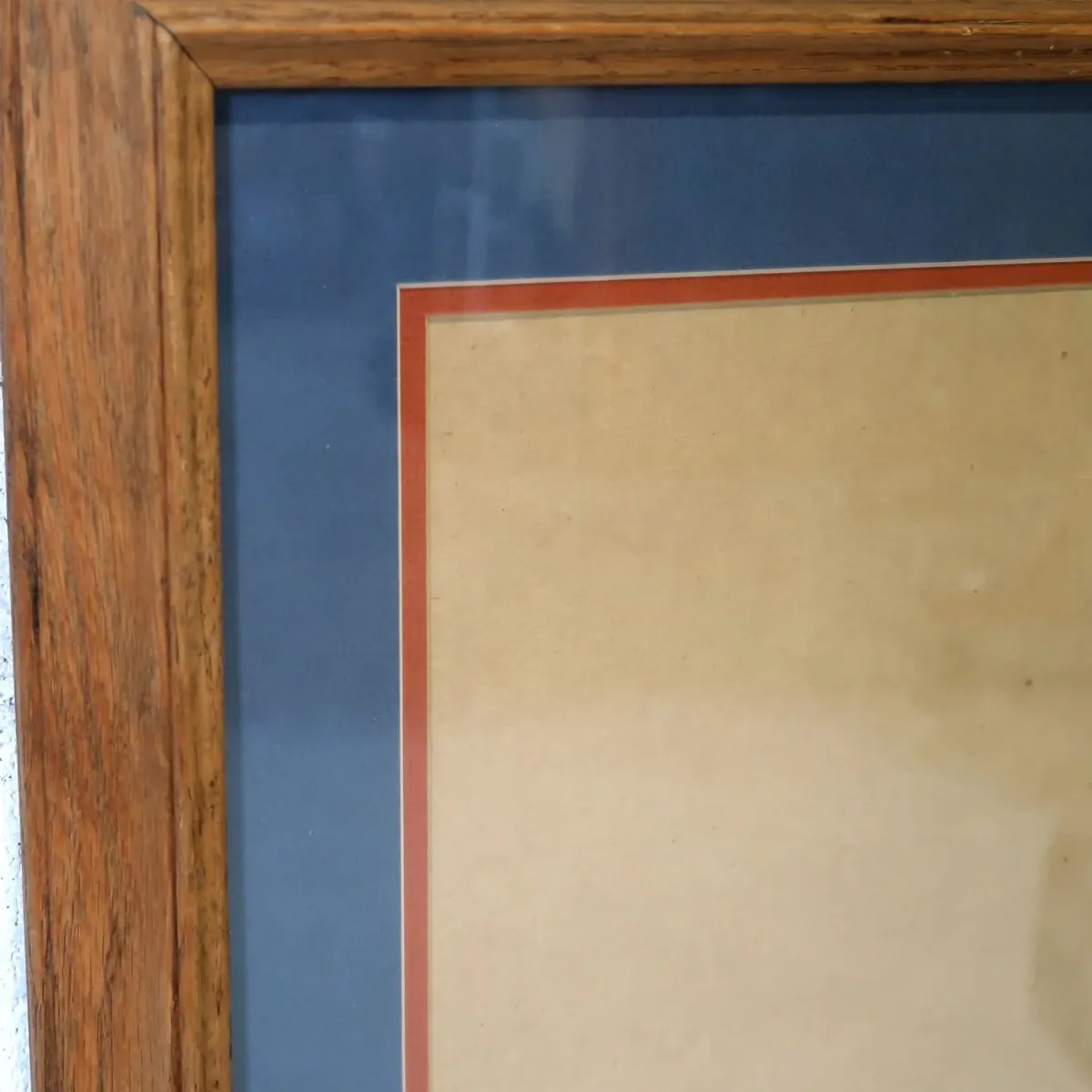 ビンテージ ウッドフレーム 額縁