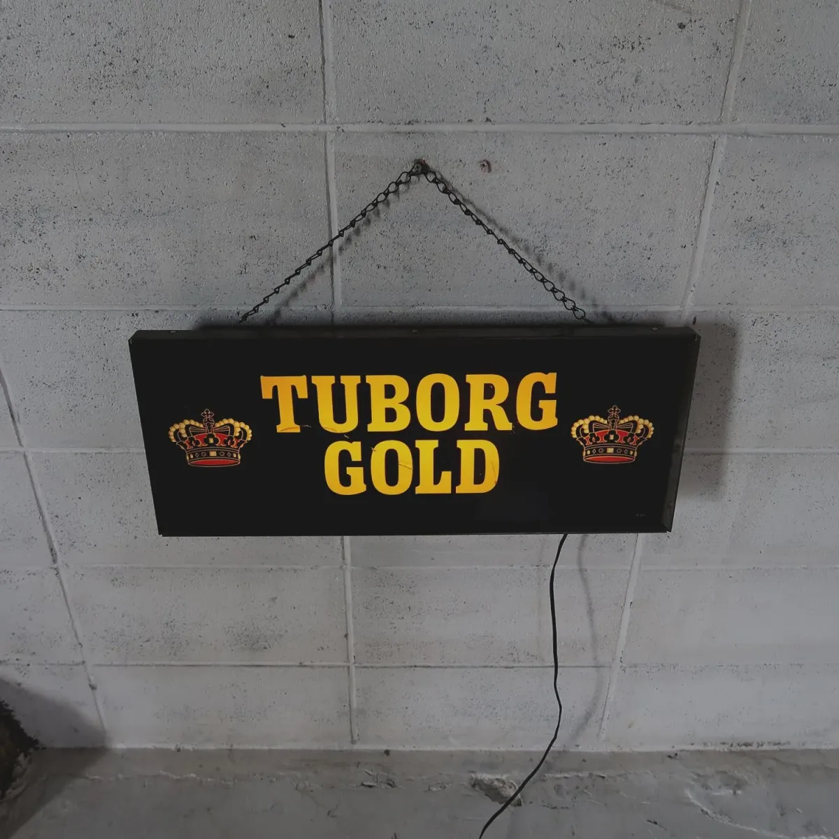 TUBORG GOLD ビンテージ ライトサイン