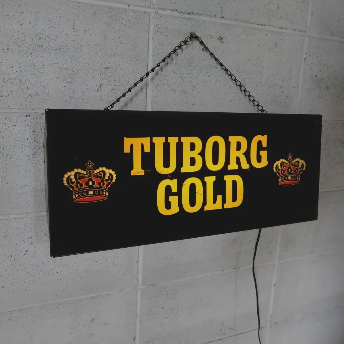 TUBORG GOLD ビンテージ ライトサイン