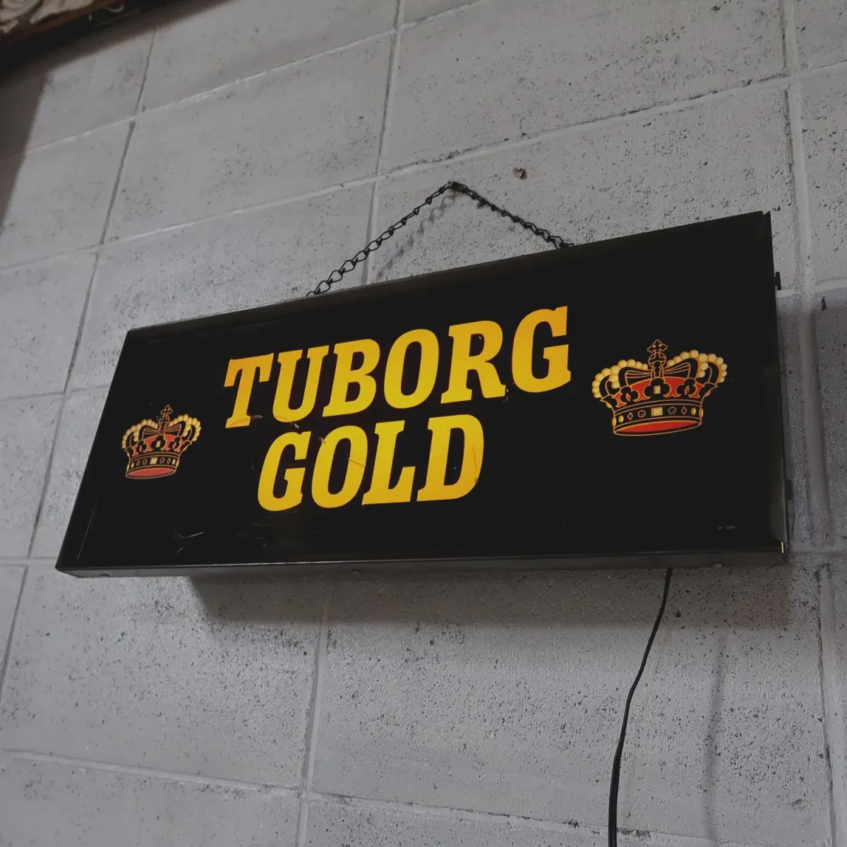 TUBORG GOLD ビンテージ ライトサイン