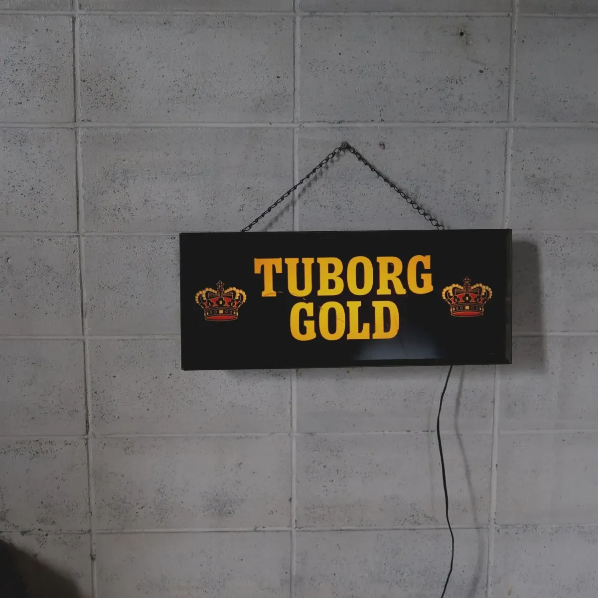 TUBORG GOLD ビンテージ ライトサイン