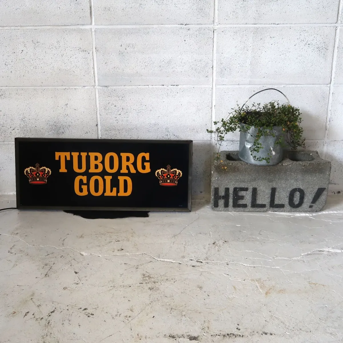 TUBORG GOLD ビンテージ ライトサイン