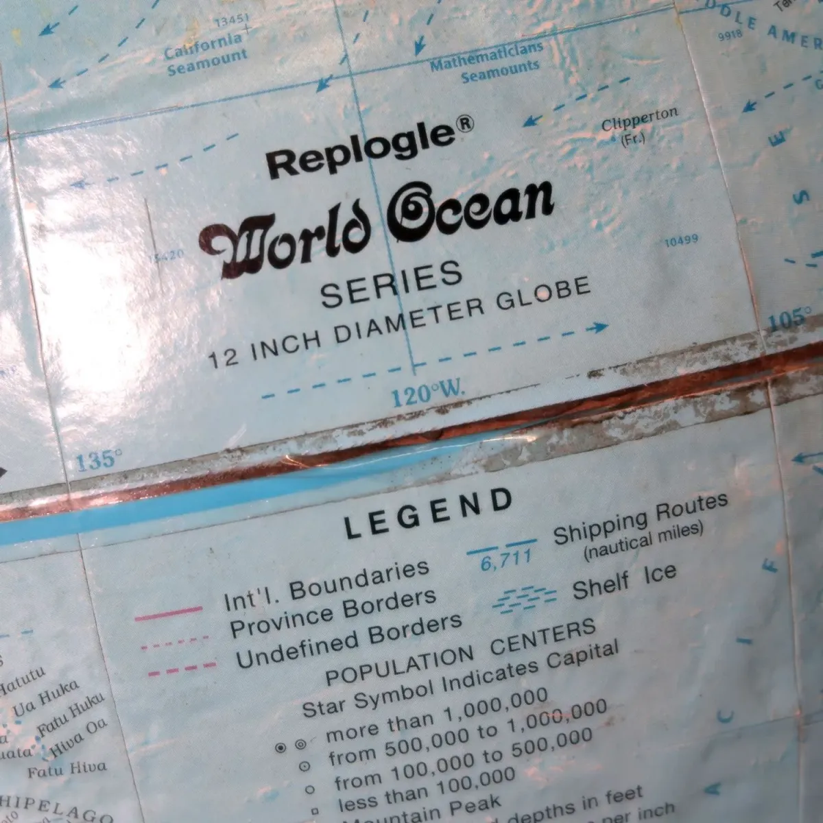 REPLOGLE 地球儀