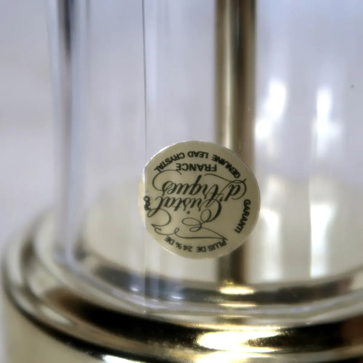 アンティーク ガラスベース テーブルランプ