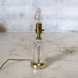 アンティーク ガラスベース テーブルランプ