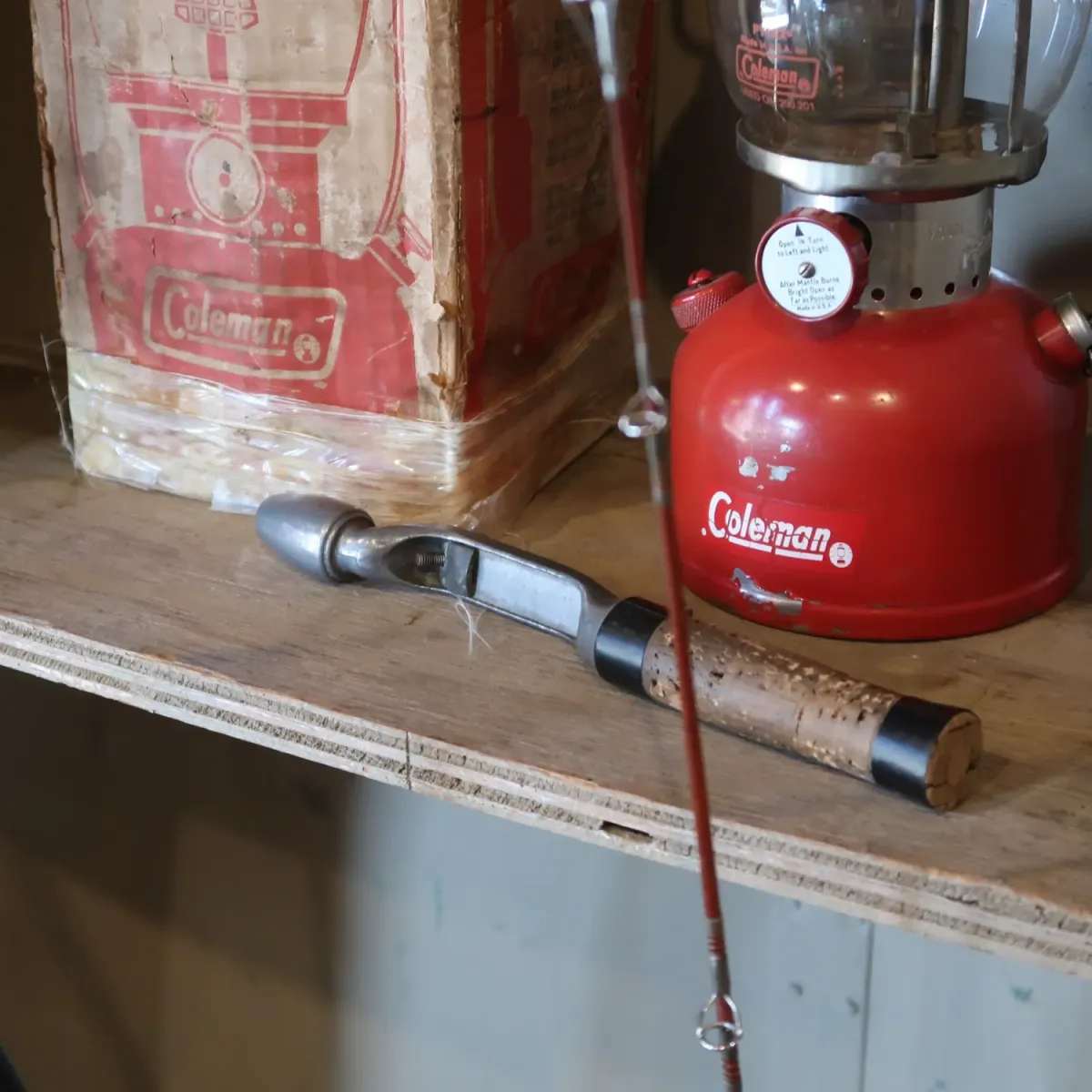 ビンテージ コルクグリップ ロッド 釣り竿