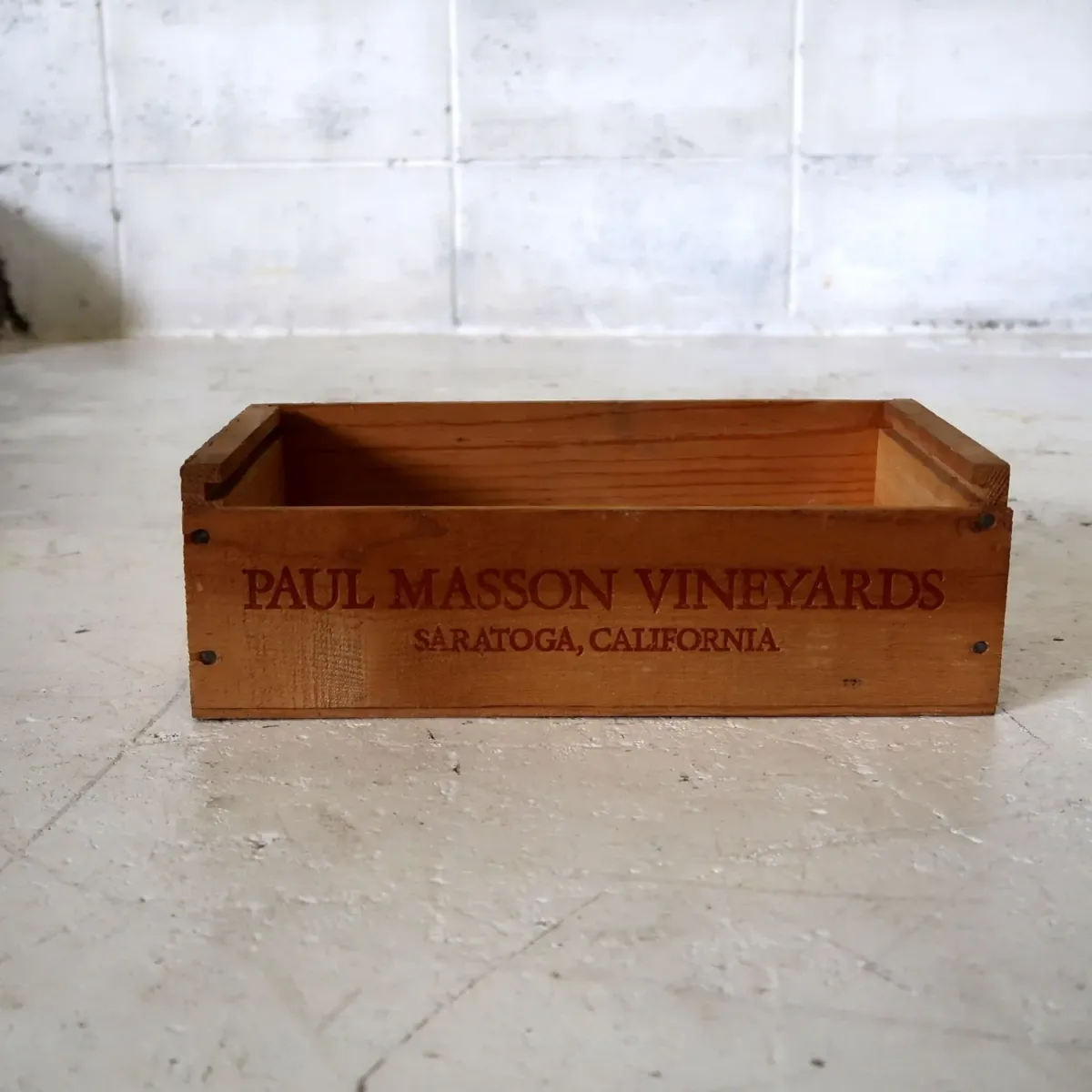 PAUL MASSON ビンテージ ウッドボックス