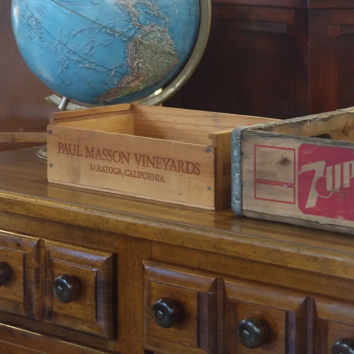 PAUL MASSON ビンテージ ウッドボックス