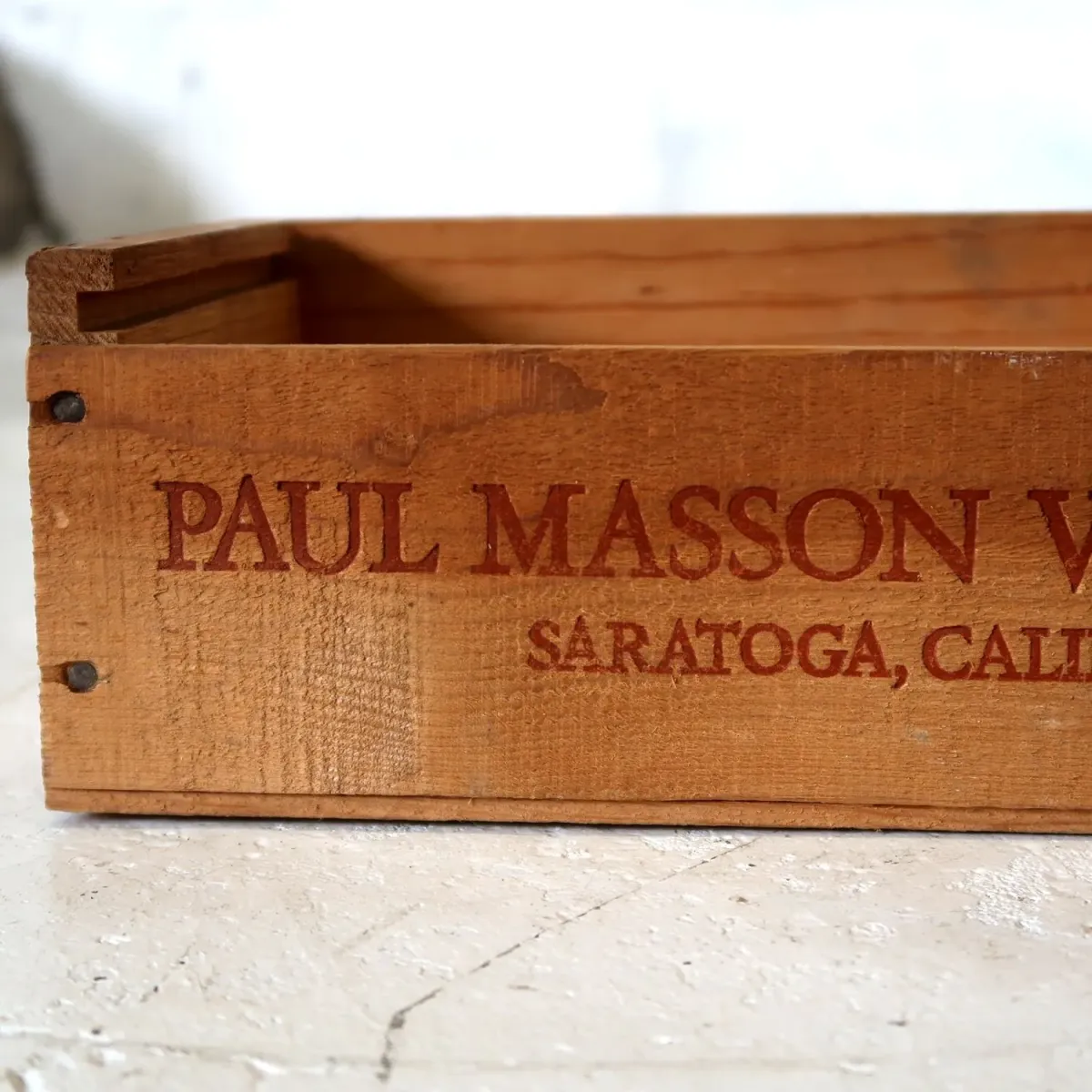 PAUL MASSON ビンテージ ウッドボックス