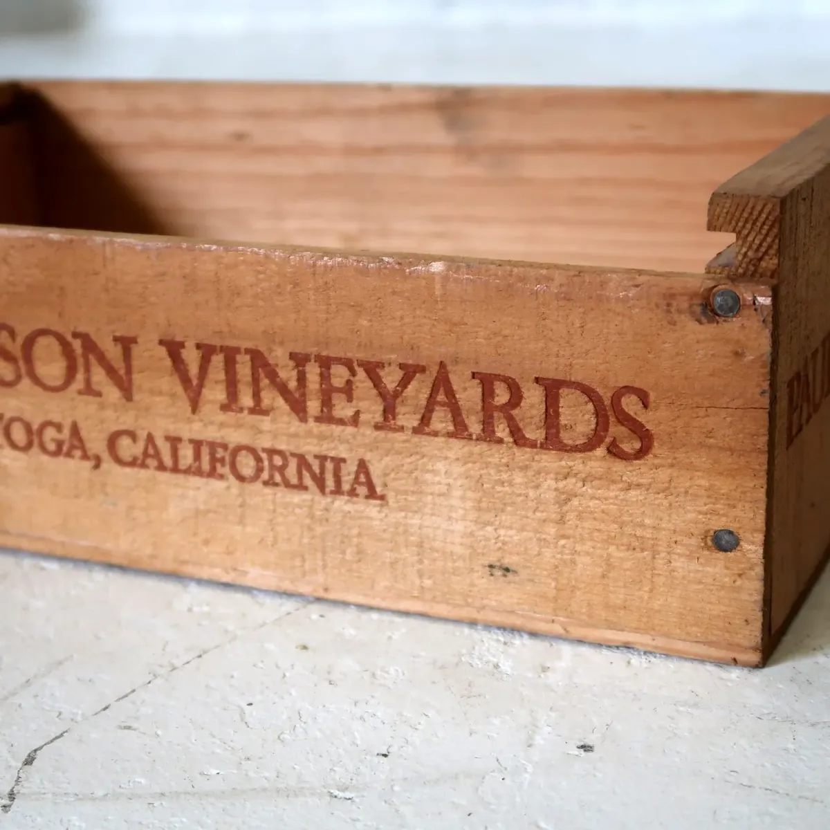 PAUL MASSON ビンテージ ウッドボックス