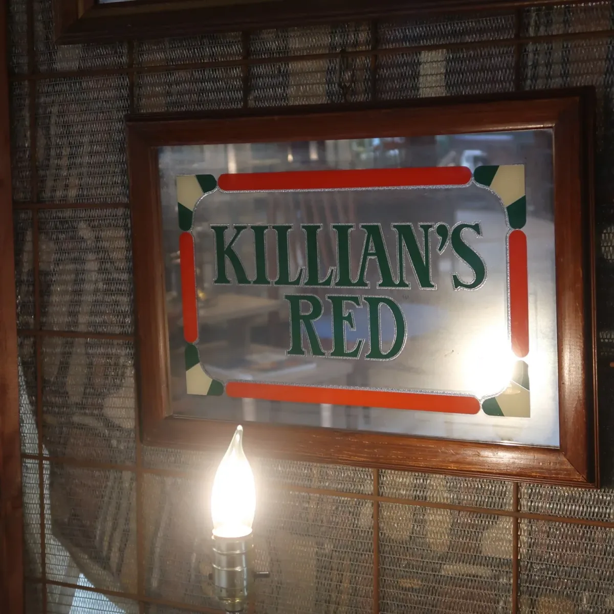 KILLIAN'S RED ビンテージ パブミラー