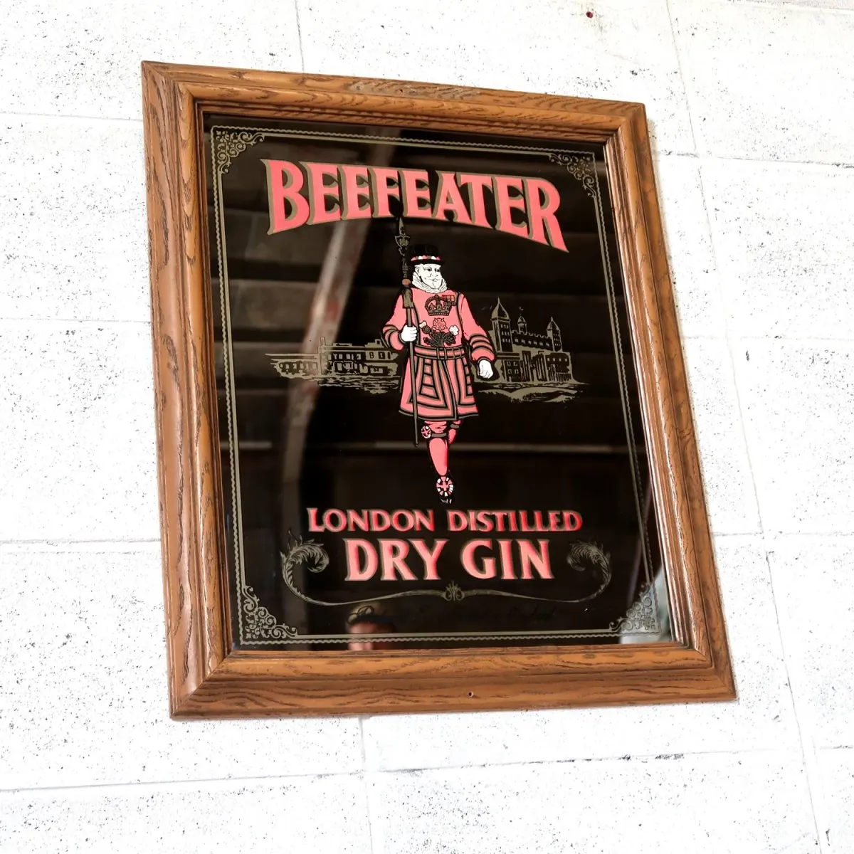 BEEFEATER ビンテージ パブミラー