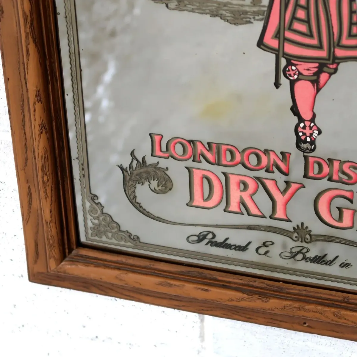 BEEFEATER ビンテージ パブミラー