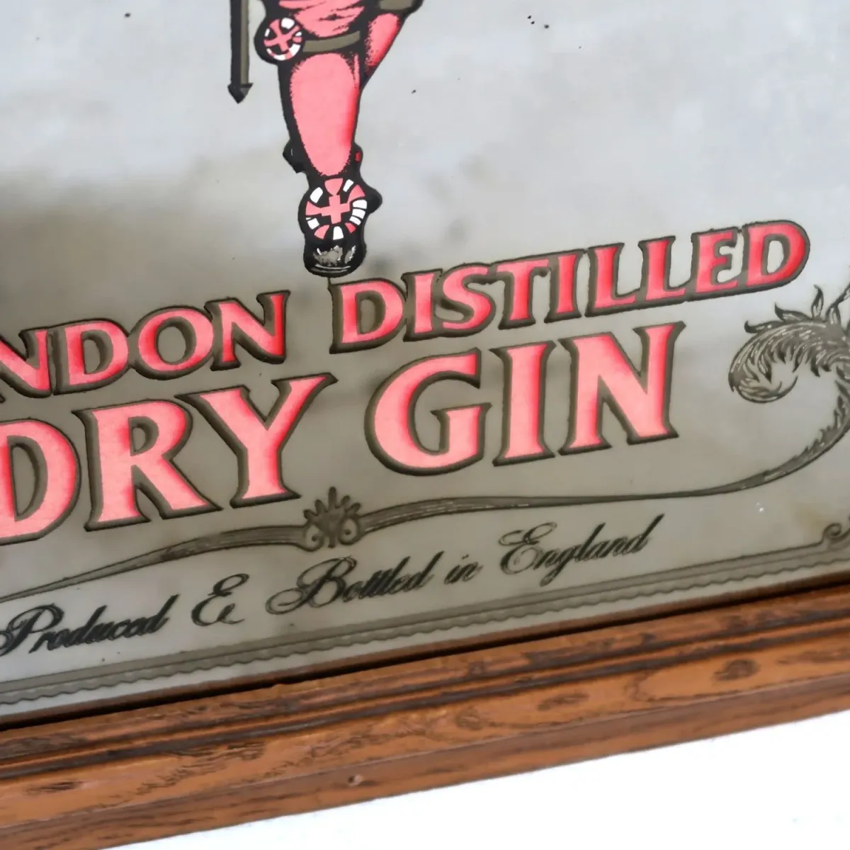 BEEFEATER ビンテージ パブミラー