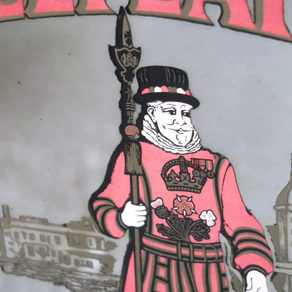 BEEFEATER ビンテージ パブミラー