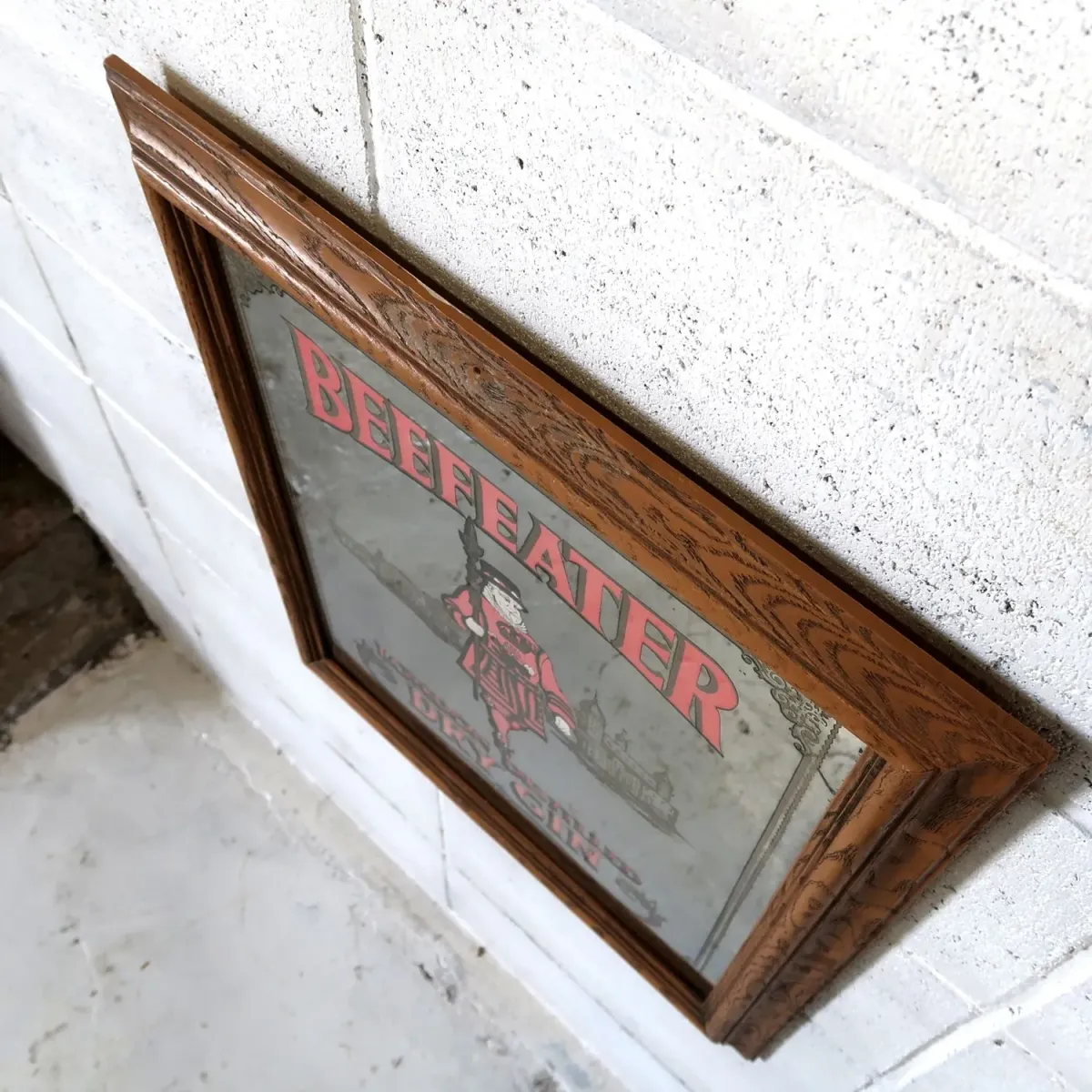 BEEFEATER ビンテージ パブミラー