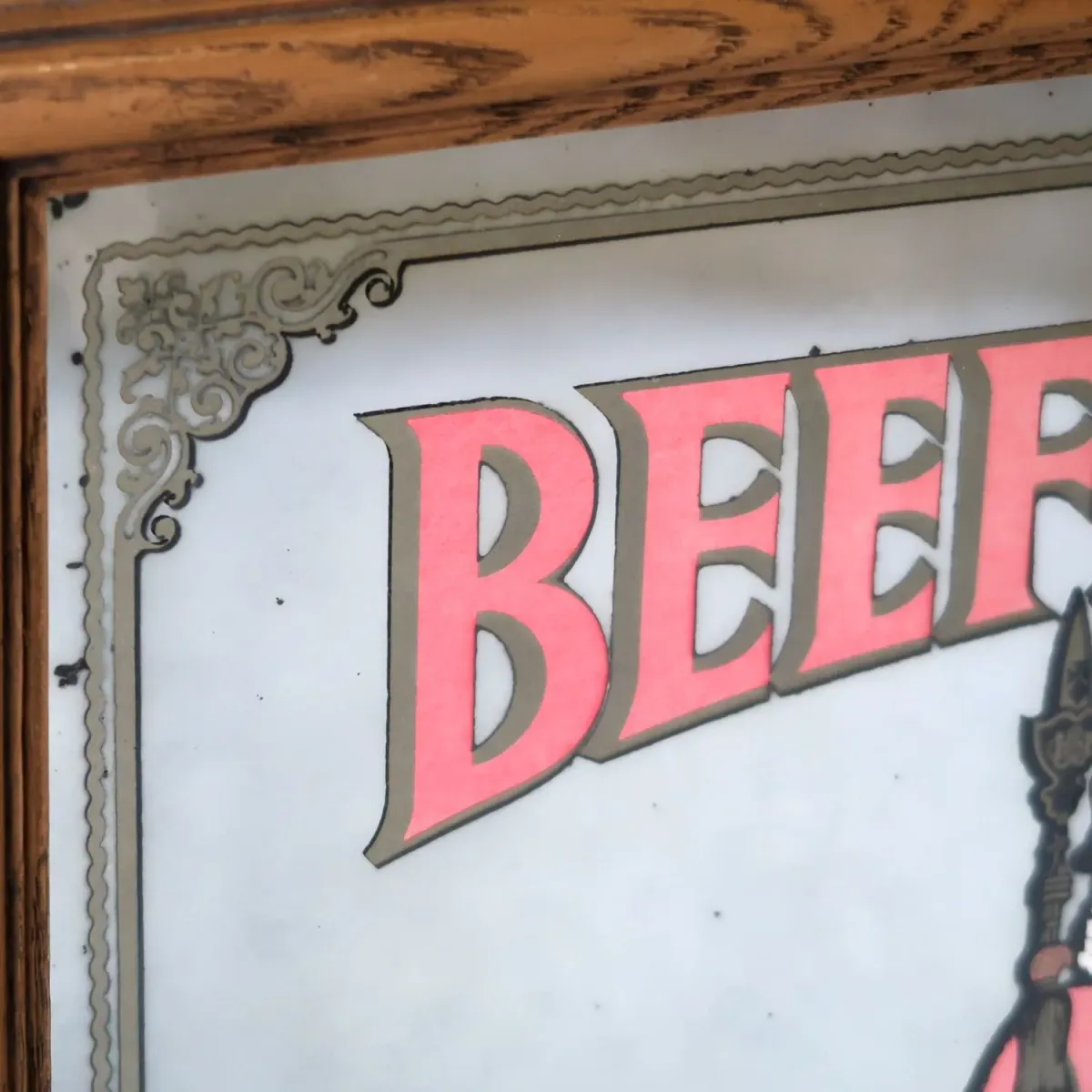 BEEFEATER ビンテージ パブミラー