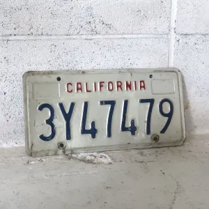 CALIFORNIA USEDナンバープレート