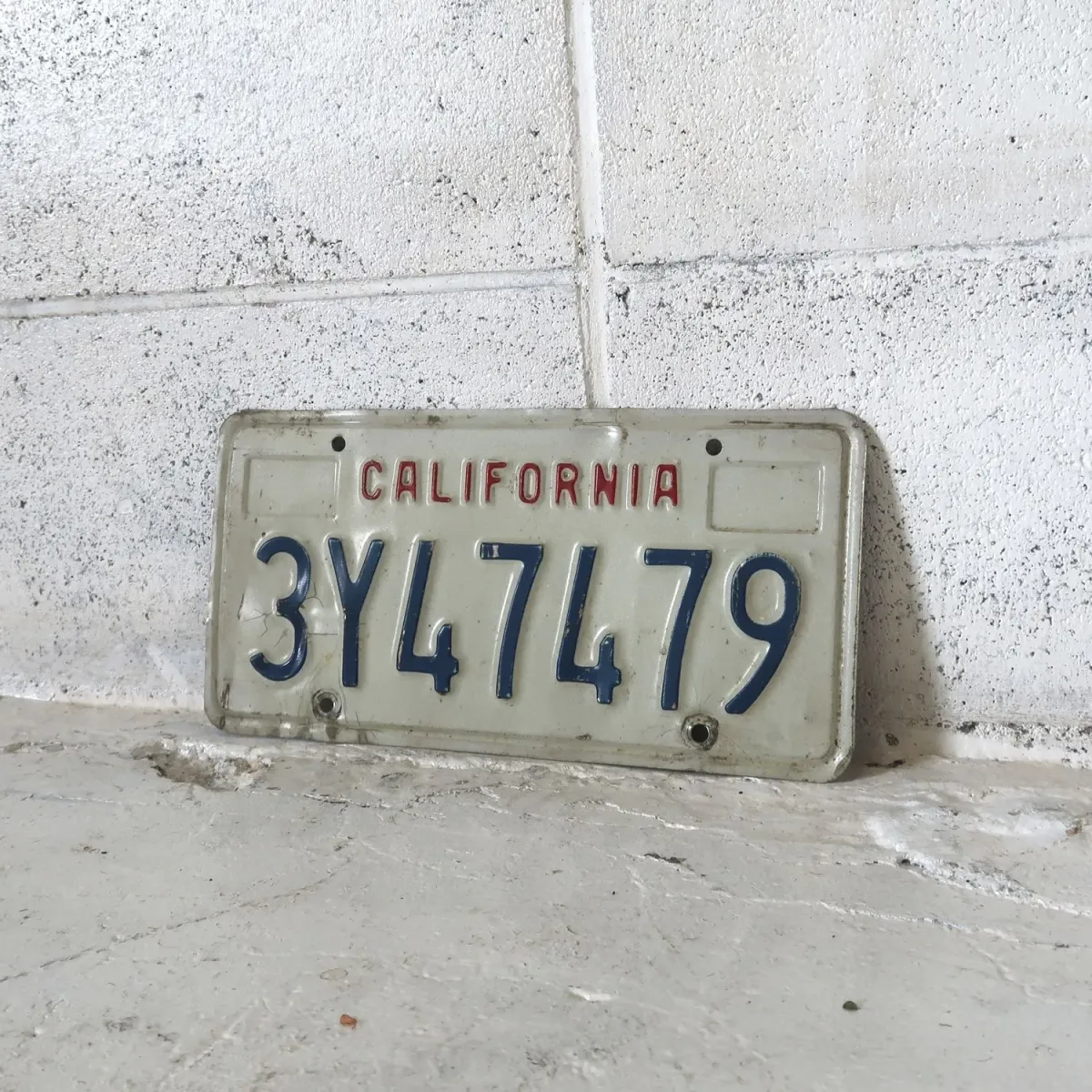 CALIFORNIA USEDナンバープレート