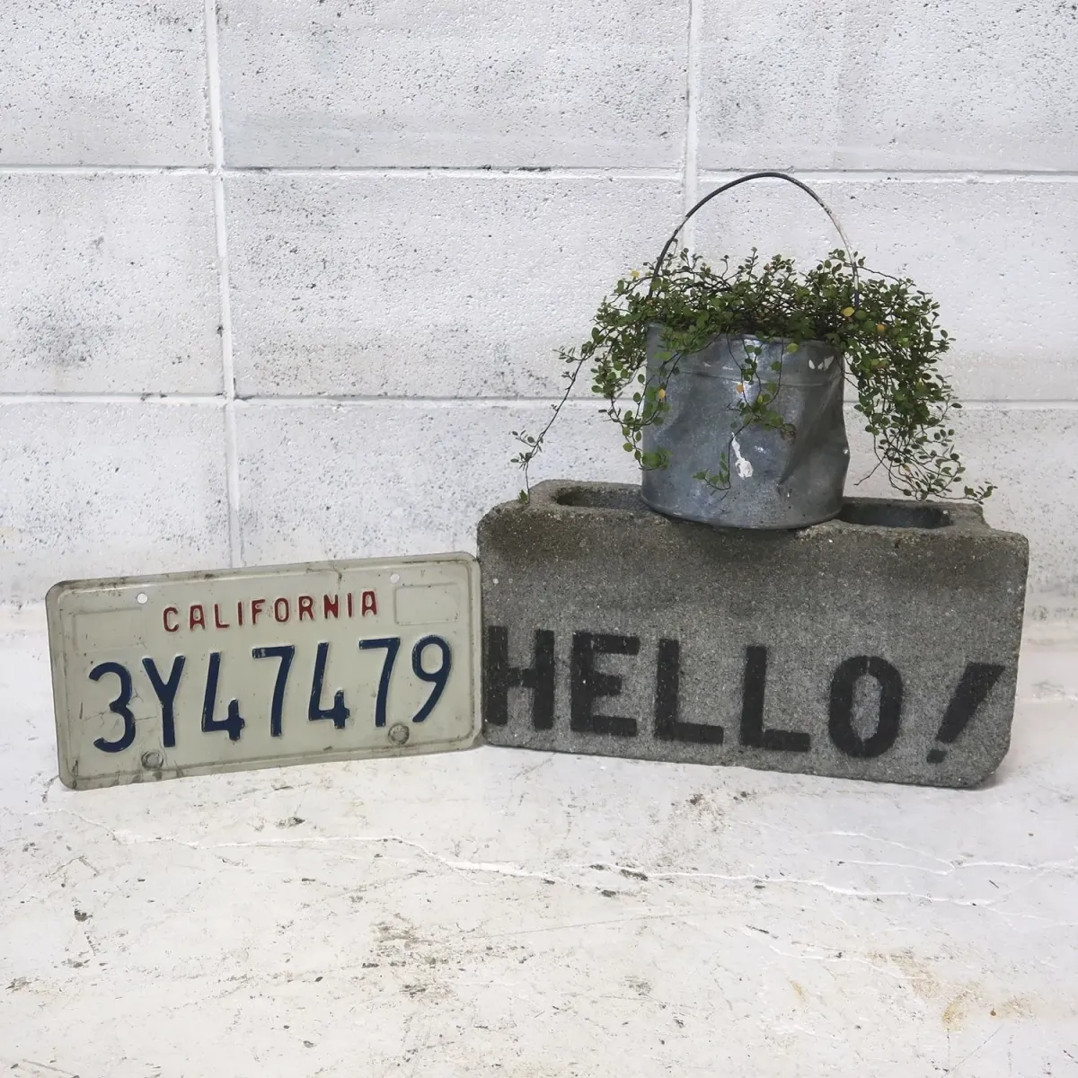 CALIFORNIA USEDナンバープレート