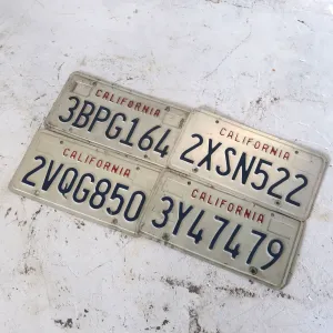 CALIFORNIA USEDナンバープレート