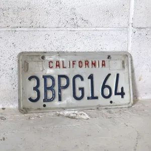 CALIFORNIA USEDナンバープレート