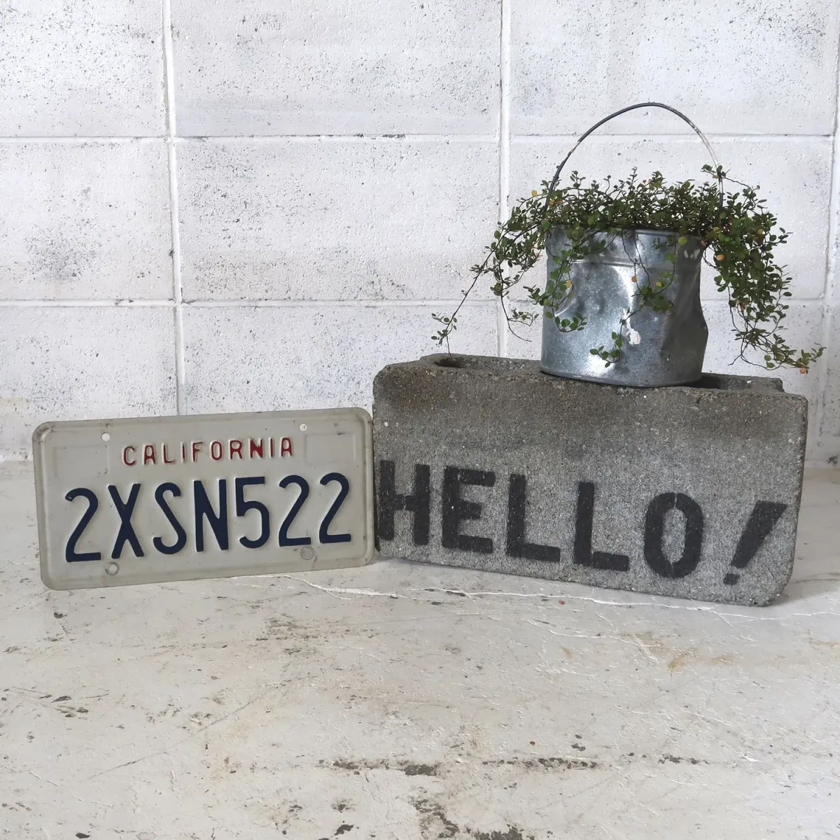 CALIFORNIA USEDナンバープレート