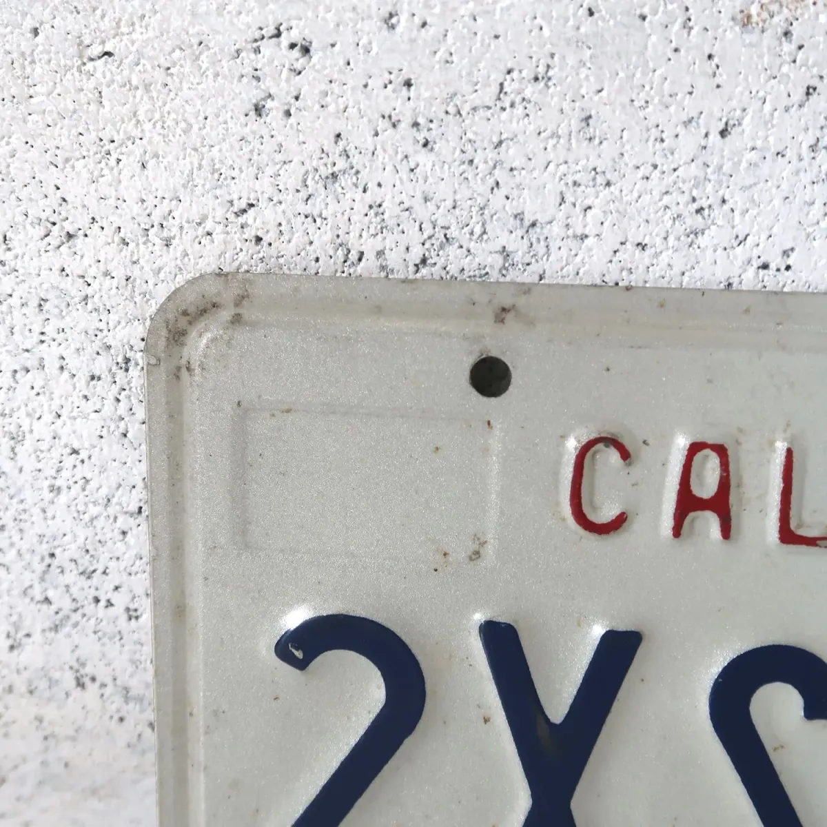 CALIFORNIA USEDナンバープレート