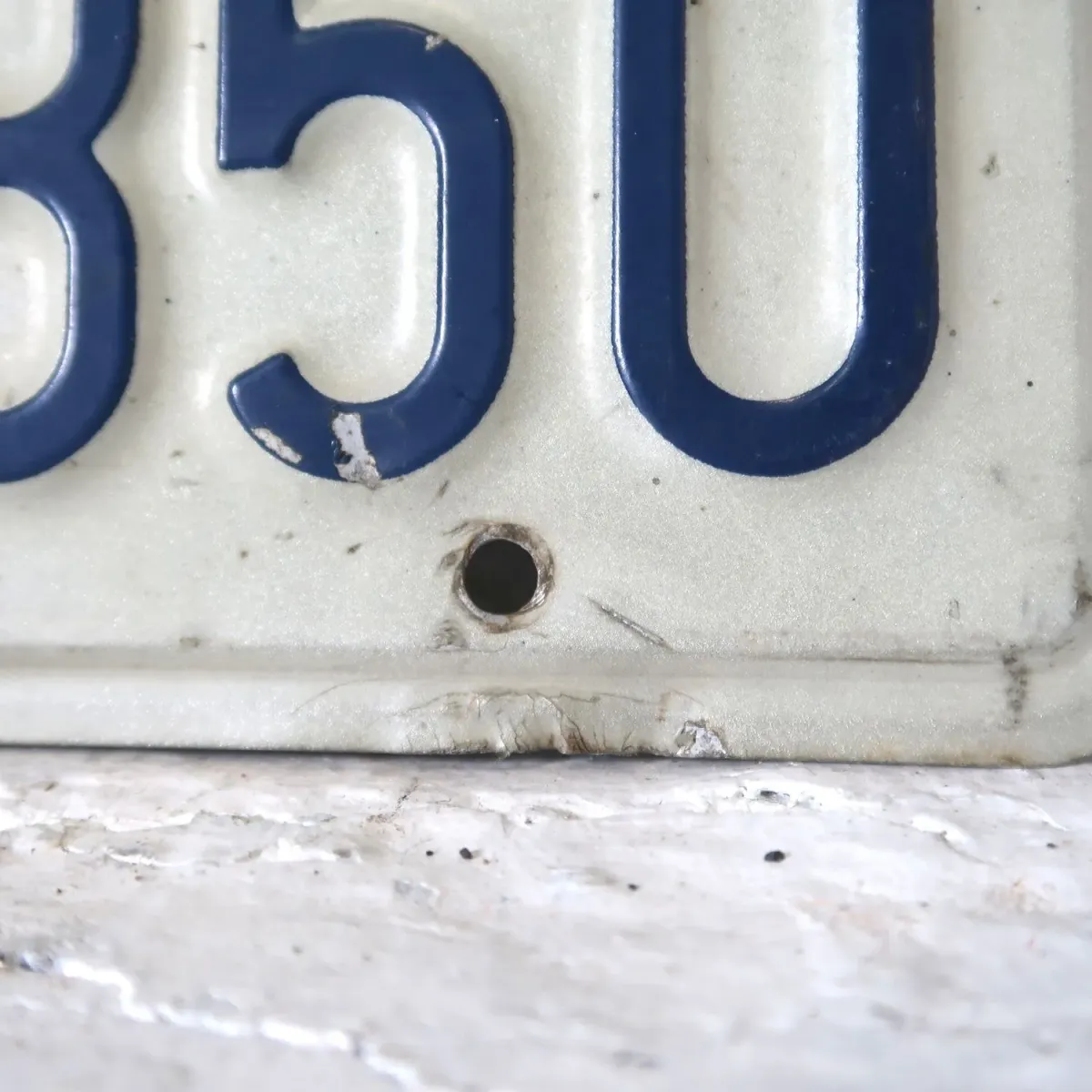 CALIFORNIA USEDナンバープレート