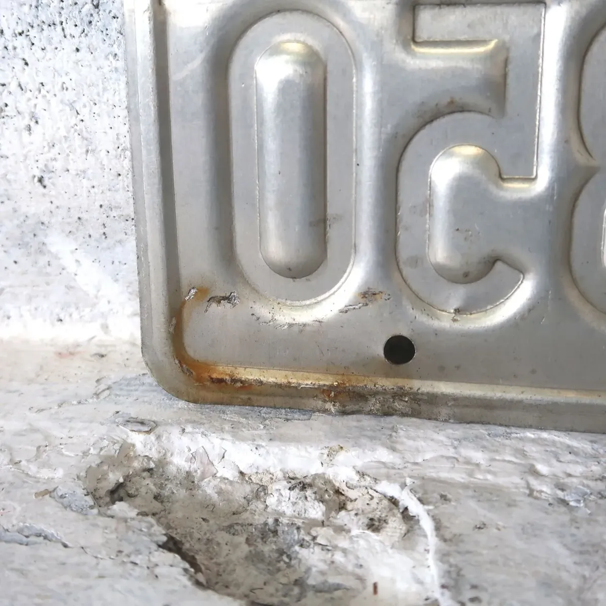 CALIFORNIA USEDナンバープレート